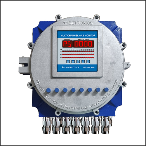 Uip 1600 Flp Multi Channel Gas Monitor Application: Industrial