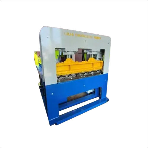 Blue 15 Hp Roofing Sheet Making Machine