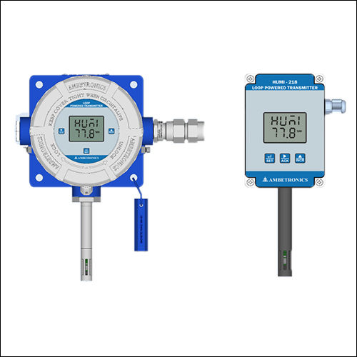 Humi 218 Loop Powered Humidity Transmitter Application: Industrial