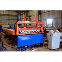 Automatic Roofing Sheet Roll Forming Machine - Color: Multicolor