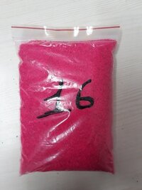Light Pink colored waterproof silica quartz sand for sand blasting and garden decoration