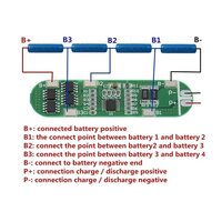 4S 10A 18650 Lithium Battery Protection Board