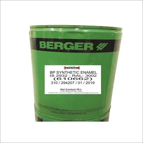 Berger Bp Synthetic Enamel Paint Application: Industrial