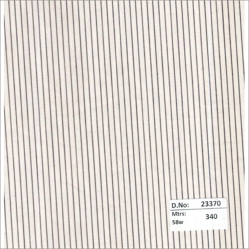 23370 58 Inch Stripes Fabrics - 340 Meters | Cotton Material, Brown Color, Plain Texture, Versatile Use in Textiles