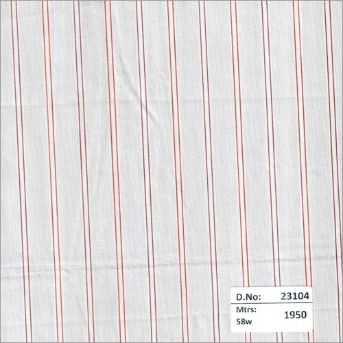 23104 58 Inch Stripes Fabrics - 1950 Meters | Cotton Material, Plain Pattern, Suitable for Textiles, Versatile Style and Texture