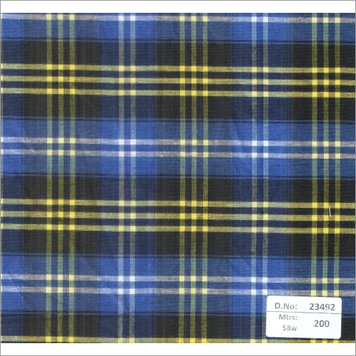 23492 58 Inch Checks Fabrics - 200 Mtrs