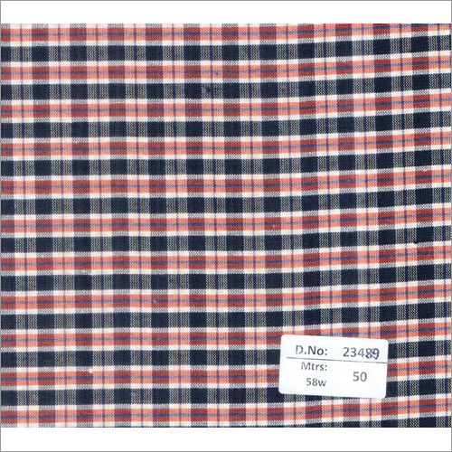 23489 58 Inch Mill Made Checks Fabrics - 50 Mtrs