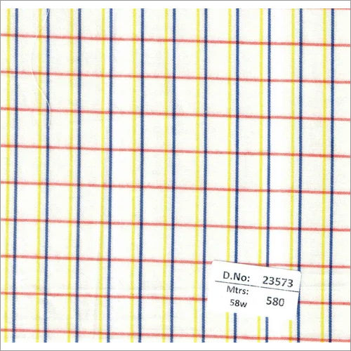 23573 58 Inch Checks Fabrics - 580 Mtrs