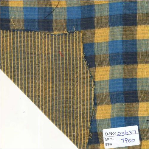 23637 58 Inch Double Cloth Checks Fabrics - 7900 Mtrs