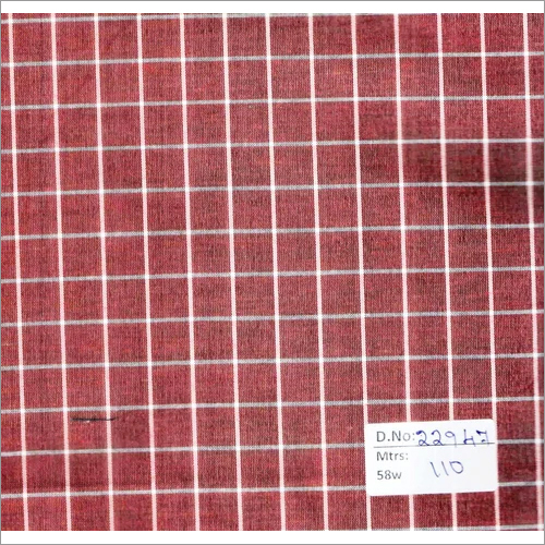 22947 58 Inch Checks Fabrics - 110 Mtrs