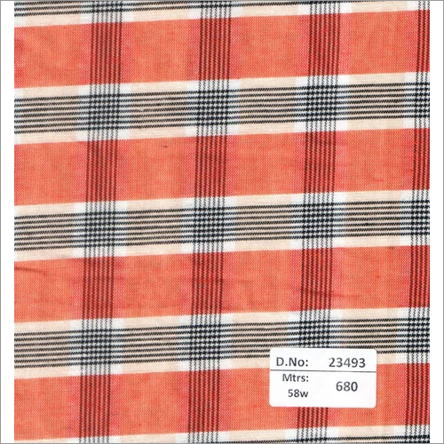 23493 58 Inch Checks Fabrics - 680 Mtrs