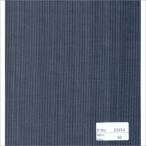 23253 58 Inch Indigo Stripes Fabrics - 50 Mtrs