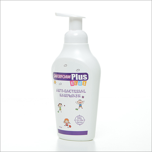 SaferFoam Plus Kids Anti-bacterial Handwash 500ml (Pump)