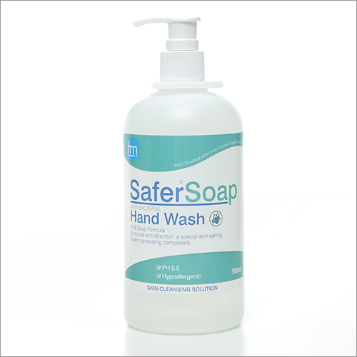 SaferSoap Anti-Bacterial Handwash 500ml (Hand Protection)