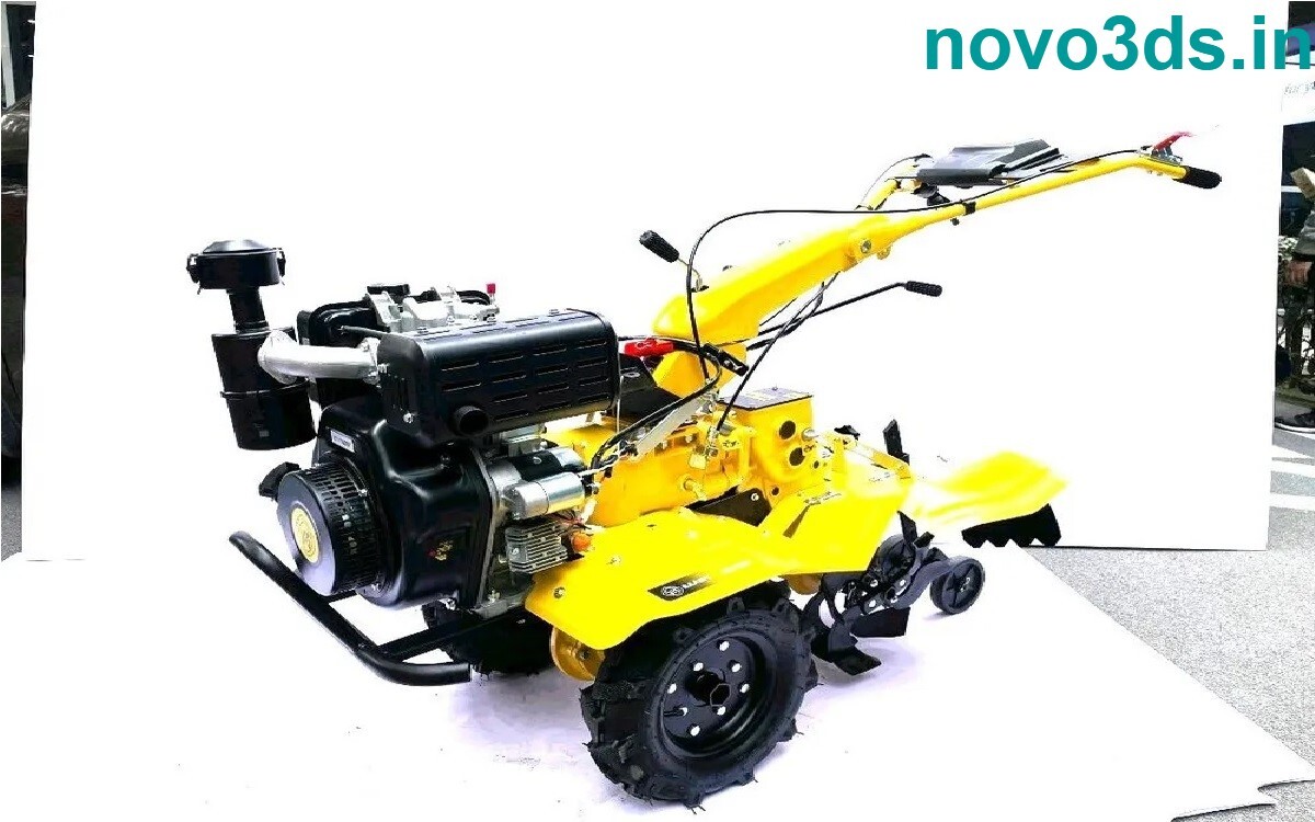 Back rotary power weeder diesel inter cultivator 9 HP