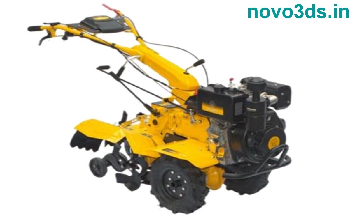 Back rotary power weeder diesel inter cultivator 9 HP