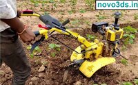 Back rotary power weeder diesel inter cultivator 9 HP