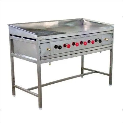 Semi Automatic Stainless Steel Chapati Puffer