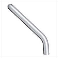 Stainless Steel Railing Pipe - Stainless Steel Material, Silver Color | Durable Steel Rails For Enhanced Structural Integrity