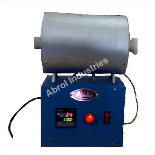 Silver And Blue Furnace Tube For Thermocouples