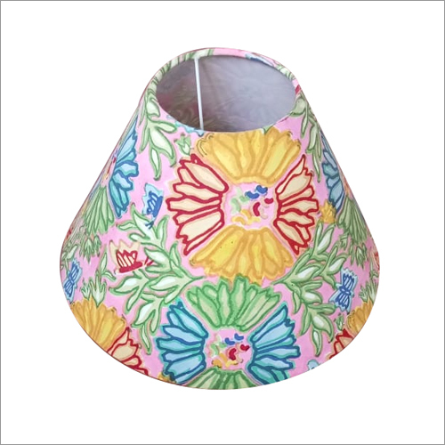 Pink-Multicolor Typer Lamp Shade