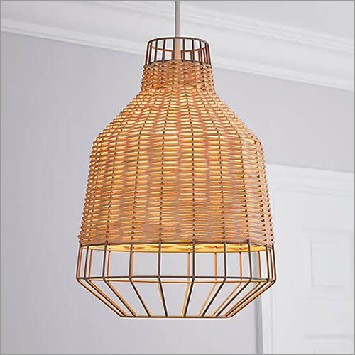 Brown Hanging Can Lamp Shade