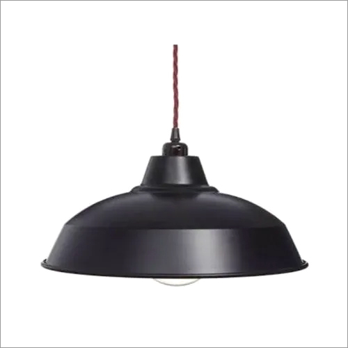 Black Metal Round Hanging Lamp