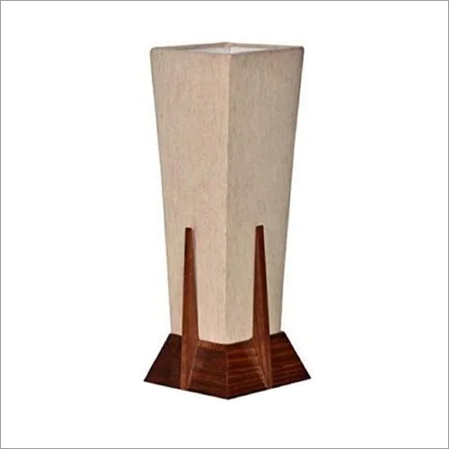 Brown Wooden Table Lamp