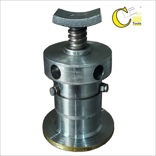 5 Ton Double Lift Mechanical Screw - Mild Steel, 450mm Height, Steel Color | Self-Locking Safety, Ideal for Industrial & Automotive Use