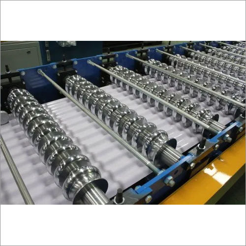 Corrugated Sheet Roll Forming Machine - Stainless Steel Design, Semi-Automatic Operation with Frequency Speed Control