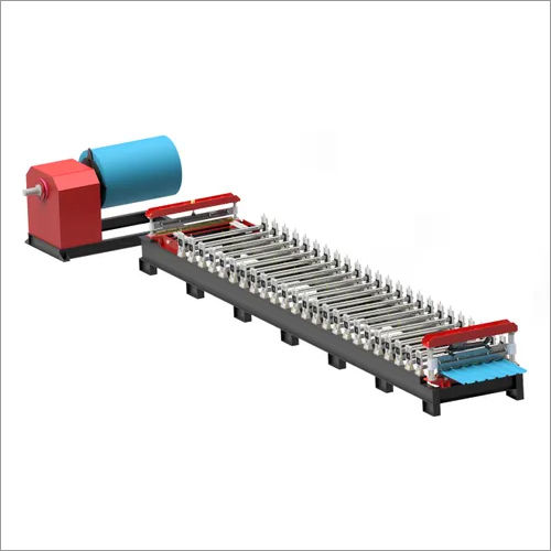 Semi-Automatic Wall Panel Roll Forming Machine