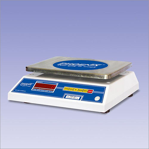 White And Blue Silver Jewellery Weighing Scale