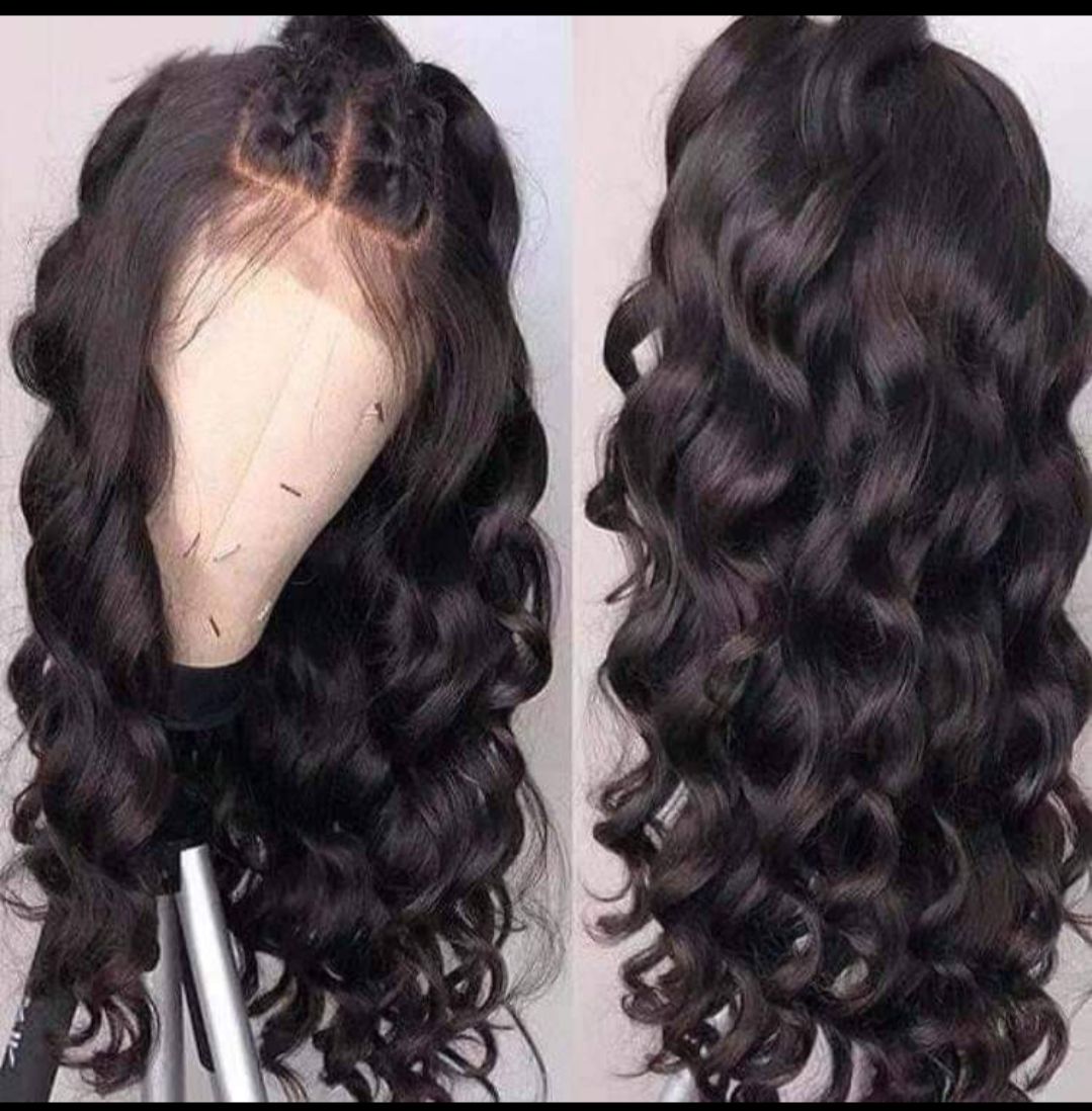 100% Human Hair Frontal Wigs