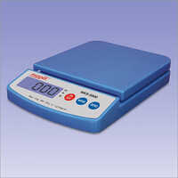 White And Blue Portable Kitchen Weighing Scale