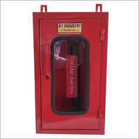 Red Mild Steel Fire Man Axe Cabinet Box