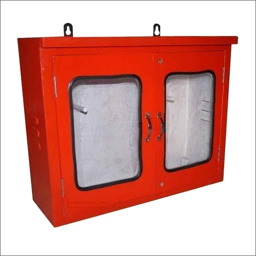 Mild Steel Double Door Hose Box Application: Fire Safety