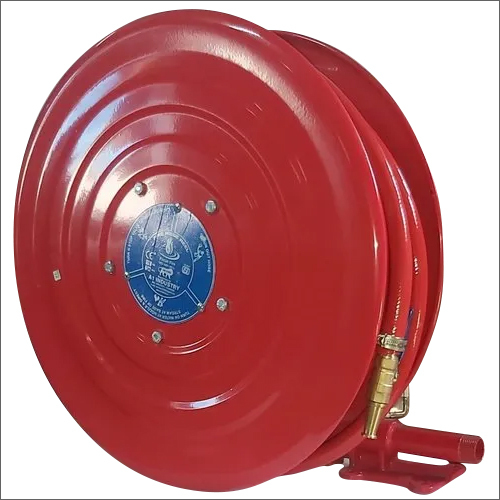 Red Finish Fire Hose Reel Drum