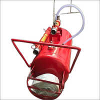 Red Fire Safety Mobile Foam Unit