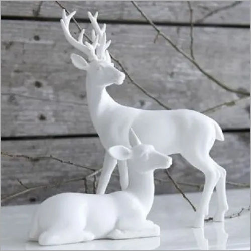 Fiberglass Deer Statue Skyartzone