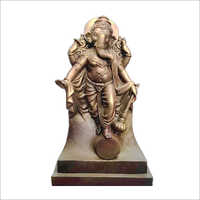 Fiberglass Standing Ganpati Statue Skyartzone