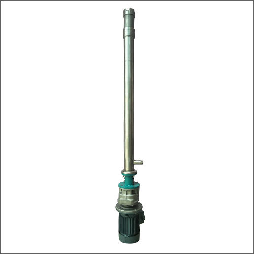 High Viscosity Barrel Empty Pump - Color: Silver