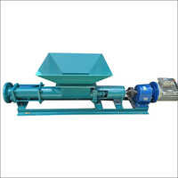 Semi Solid Transfer Screw Pump