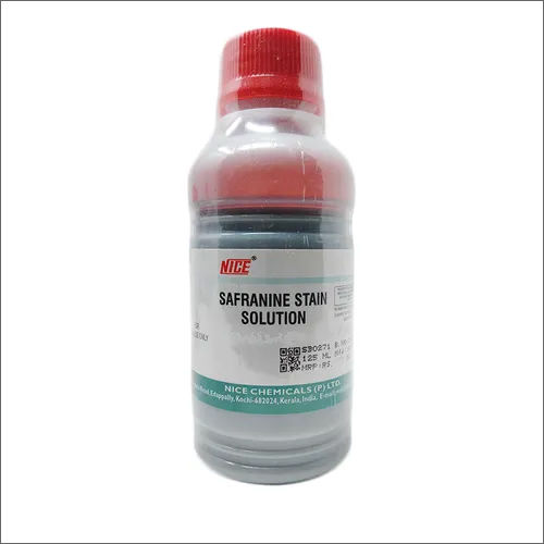 125Ml Nice Safranin Stain Solution Grade: Commercial