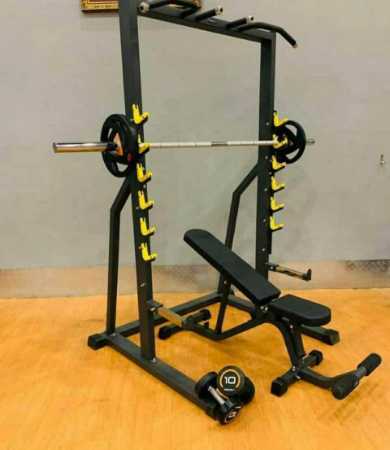 Bench With Squat