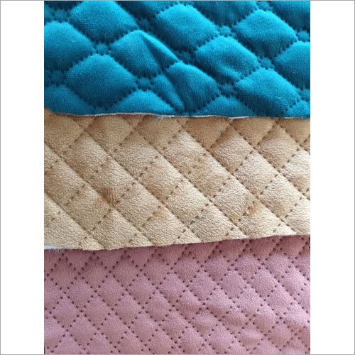Quilted Velvet Sofa Fabric