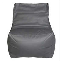 Black Bean Bags - Rexine Material, All Sizes Available, Matte Black Finish | Plain Design, Comfortable Fabric, Suitable For Any Space