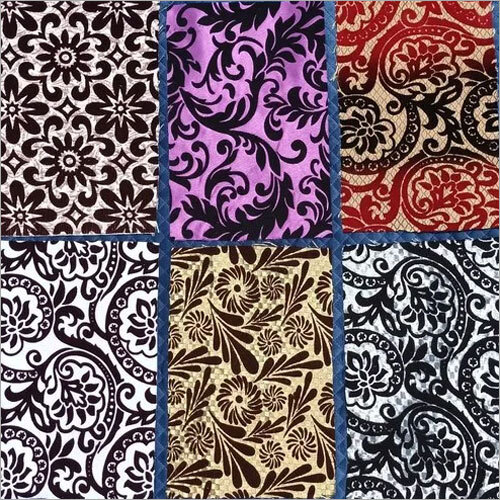 Printed Flock Fabric