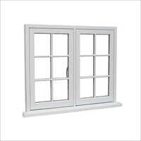 Rectangle Aluminium Casement Window - 6 Mm Glass Thickness, White Powder Coated Frame, Arch-top Design, Vertical Hinged Opening | Modern Aesthetic For Residential Use