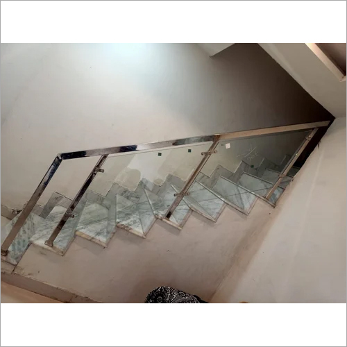 Any Color Stainless Steel Staircase Glass Railing