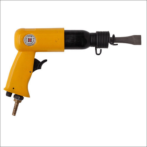 Yellow And Black 150 Mm Pneumatic Chipper